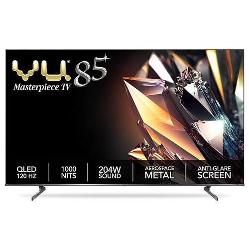  Vu 215 cms (85 inches) Masterpiece Series 4K Ultra HD Smart QLED TV 85QV (3Y) 
